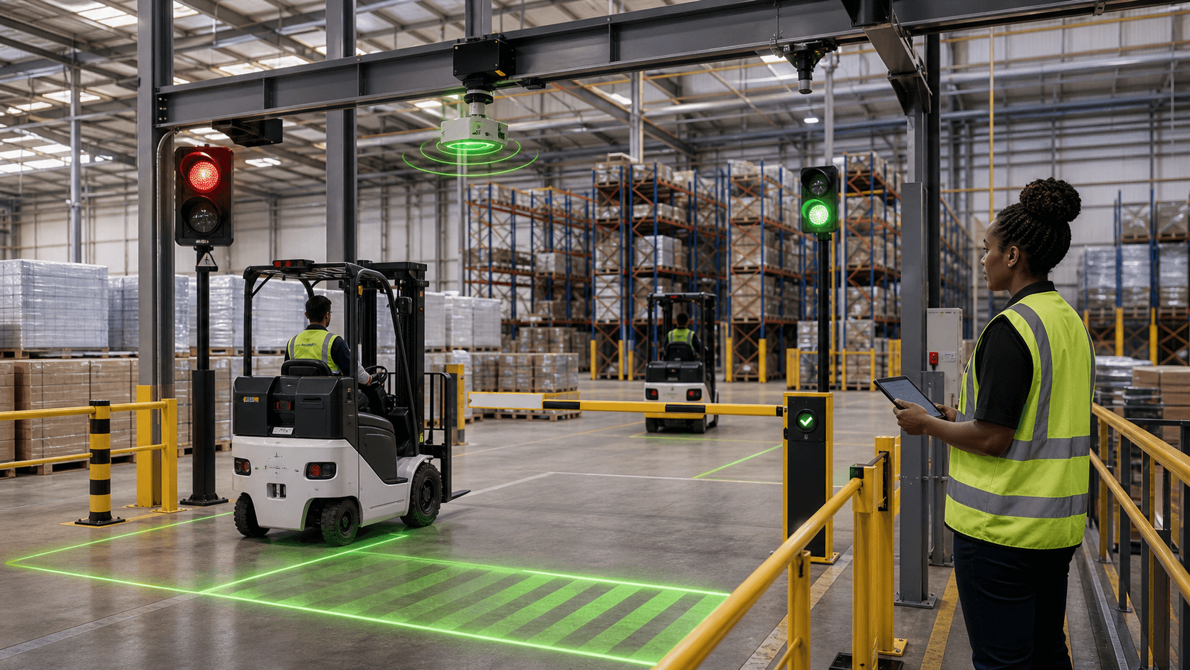 Representative image for the Warehouse Traffic Management solution